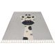 Tapis enfant relief avec franges Elva