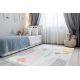 Tapis chambre enfant rectangle lavable en machine Aranda
