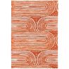 Tapis moderne plat abstrait Zuji Tempo