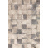 Tapis contemporain beige d'intérieur Mina