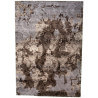 Tapis beige pour salon vintage en polyester Sonia