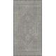 Tapis contemporain gris en polyester doux Pania