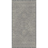 Tapis contemporain gris en polyester doux Pania