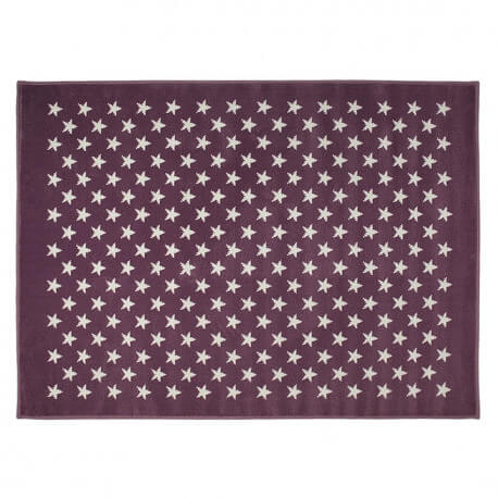 Tapis pour chambre de bébé lila Estrellitas Lorena Canals