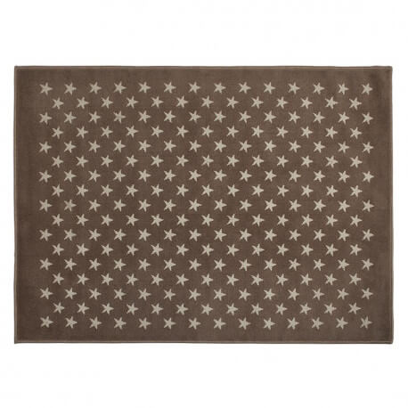 Tapis pour chambre de bébé taupe Estrellitas Lorena Canals