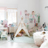 Tapis pour chambre d'enfant lavable en machine Hippy Lorena Canals