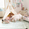 Tapis pour chambre d'enfant lavable en machine Hippy Lorena Canals