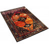 Tapis contemporain rouge vintage rectangle Clank