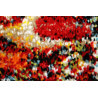 Tapis ethnique multicolore rectangulaire Portia