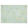 Tapis enfant en coton Tricolor Stars Lorena Canals