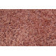 Tapis doux en polyester rose shaggy Marnie