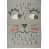 Tapis pour enfant vintage en coton Ralph Nattiot