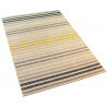 Tapis plat moderne intérieur et extérieur en polypropylène bleu Tusso