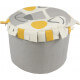 Pouf en tissu 100% coton fait main Baba Nattiot