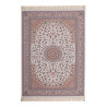 Tapis avec franges en acrylique style orient Isfahan