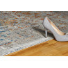 Tapis bleu en polyester vintage pour salon Hakin