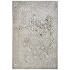 Tapis de salon vintage plat taupe Tosca