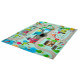 Tapis multicolore pour enfant plat Street