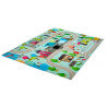 Tapis multicolore pour enfant plat Street