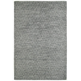 Tapis scandinave en laine géométrique à poils court Mandoor