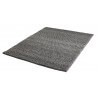 Tapis mélange laine et viscose graphite Deladeco Beluga