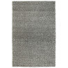 Tapis mélange laine et viscose taupe Deladeco Beluga