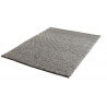 Tapis mélange laine et viscose taupe Deladeco Beluga