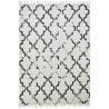 Tapis en coton style scandinave vintage anthracite Jokk