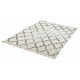 Tapis en coton style scandinave vintage taupe Jokk