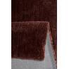 Tapis uni dégradé bourgogne en polyester Relaxx Esprit Home