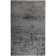 Tapis bleu pétrole géométrique Velvet Grid Esprit Home