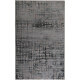 Tapis bleu pétrole géométrique Velvet Grid Esprit Home