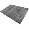 Tapis bleu pétrole géométrique Velvet Grid Esprit Home