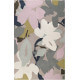 Tapis floral taupe en laine de N-Z Bloom Esprit Home