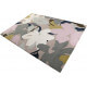 Tapis floral taupe en laine de N-Z Bloom Esprit Home