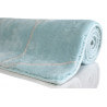 Tapis de bain turquoise géométrique Flair Esprit Home