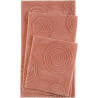 Tapis pour salle de bain corail en acrylique Yoga