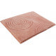 Tapis pour salle de bain corail en acrylique Yoga