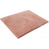 Tapis pour salle de bain corail en acrylique Yoga