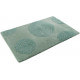 Tapis pour salle de bain vert en acrylique Yoga