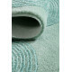 Tapis pour salle de bain vert en acrylique Yoga