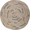 Tapis rond Esprit Home naturel sable Opus Esprit Home