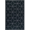 Tapis tissé main vert foncé naturel Fiesta Esprit Home