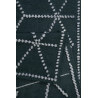 Tapis tissé main vert foncé naturel Fiesta Esprit Home