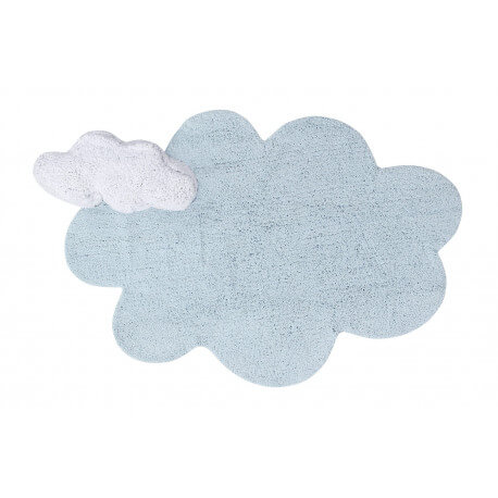 Tapis nuage bleu enfant Lorena Canals Puffy Dream