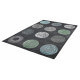 Tapis design anthracite pour salon Dario