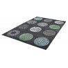 Tapis design anthracite pour salon Dario