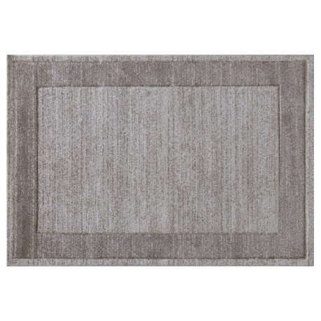 Tapis rectangle pour salon beige Thala