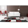 Tapis moderne vintage rouge Navajo