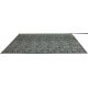 Tapis anthracite rectangulaire plat Etica